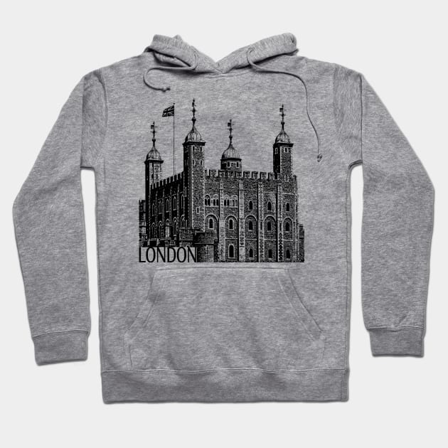 London Hoodie by TravelTs